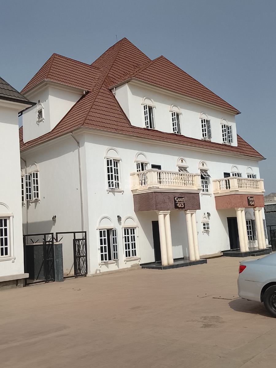 4 Bedroom Duplex with a Room Bq, Life Camp, Abuja, Semi-detached Duplex for Sale