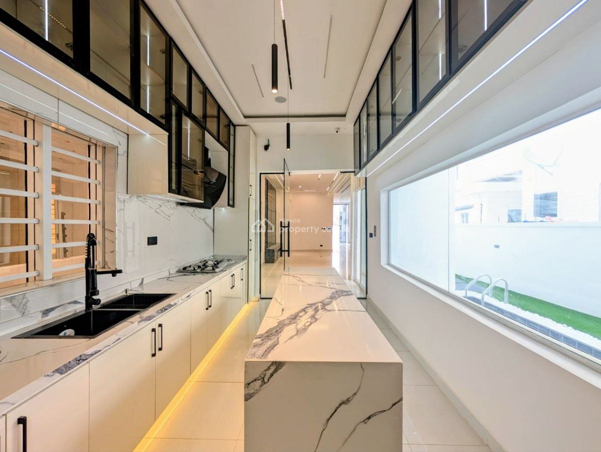 Fully Automated 5 Bed Detached Smarthome with Pool, Gatehouse&consent, Off Spg Road, Lekki, Lagos, Detached Duplex for Sale