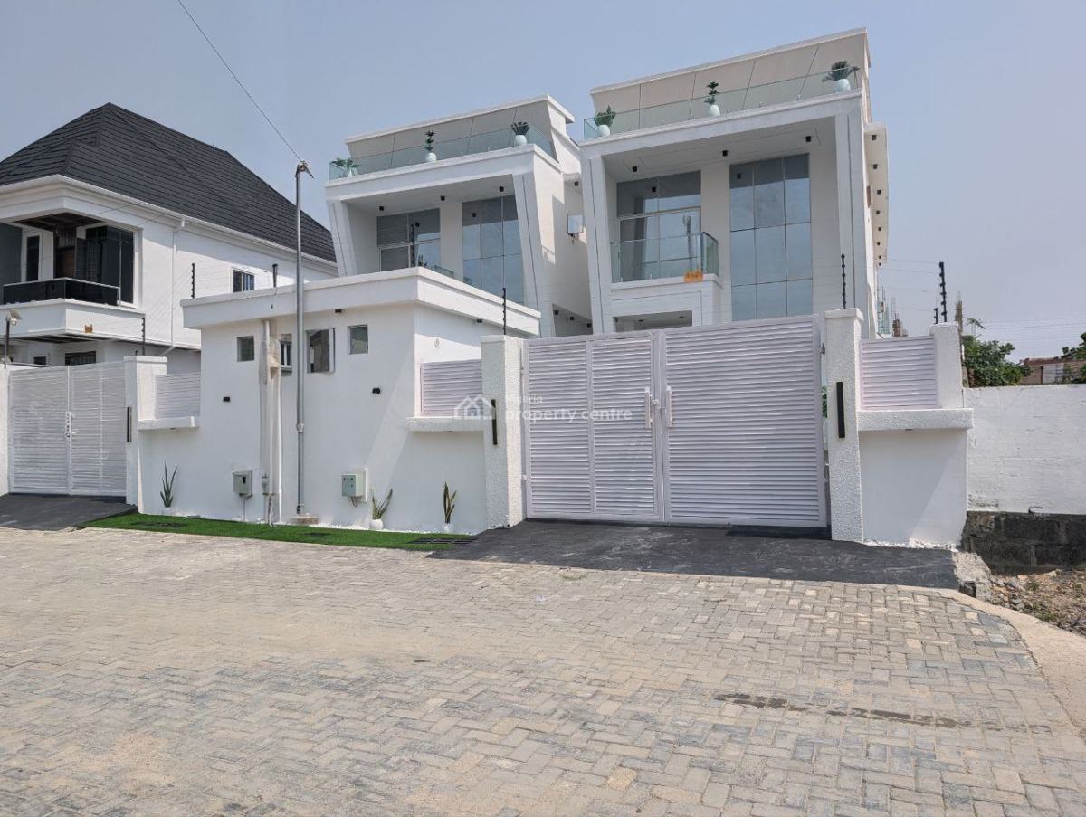 Fully Automated 5 Bed Detached Smarthome with Pool, Gatehouse&consent, Off Spg Road, Lekki, Lagos, Detached Duplex for Sale