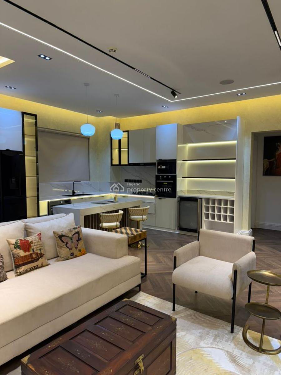 Cozy 1 Bedroom Apartment with a Swimming Pool and a Gym, Animashaun Street, Lekki Phase 1, Lekki, Lagos, Flat / Apartment Short Let