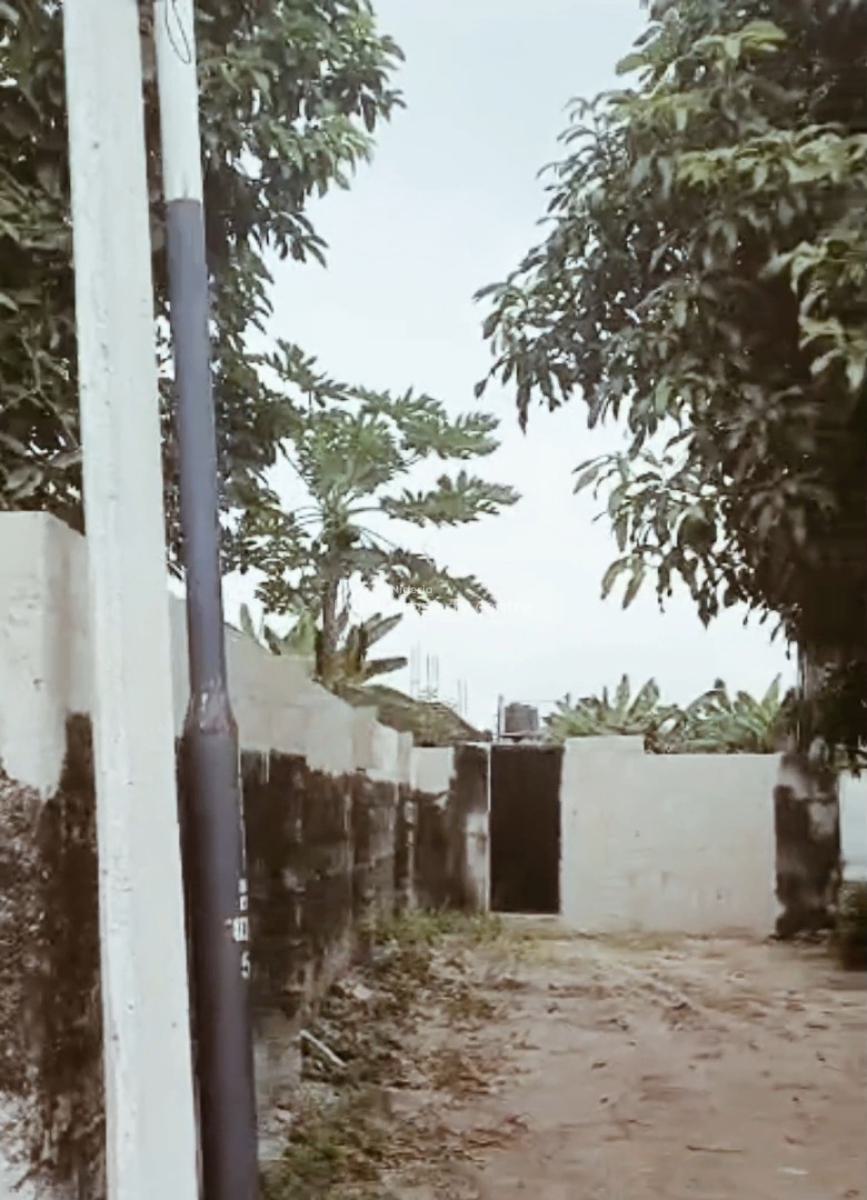 Fenced and Gated 2 Plots of Land, Woji, Port Harcourt, Rivers, Residential Land for Sale