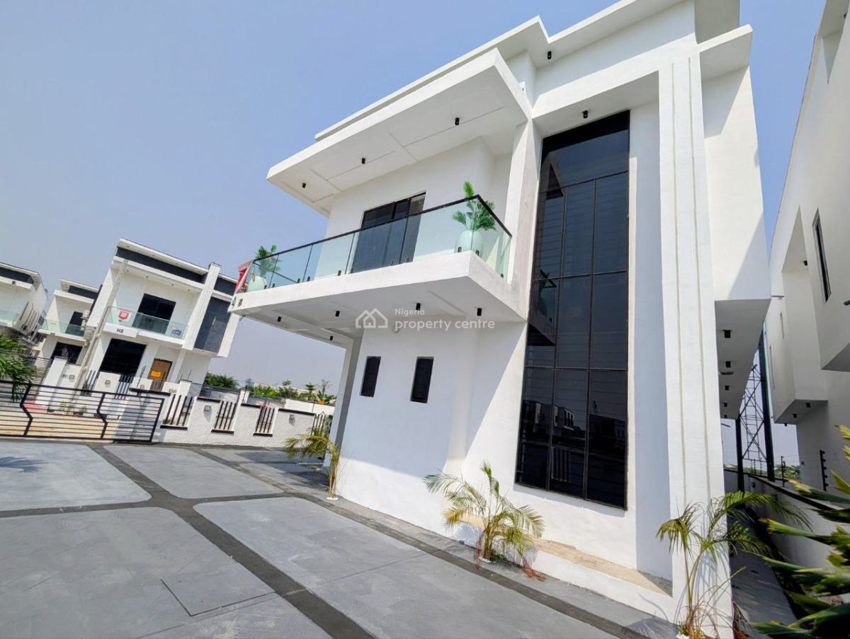 Brand New 5 Bed Detached Duplex with Pool, Bq & Consent, Lekki Atlantic Gardens Estate, General Paints, Ajah, Lagos, Detached Duplex for Sale