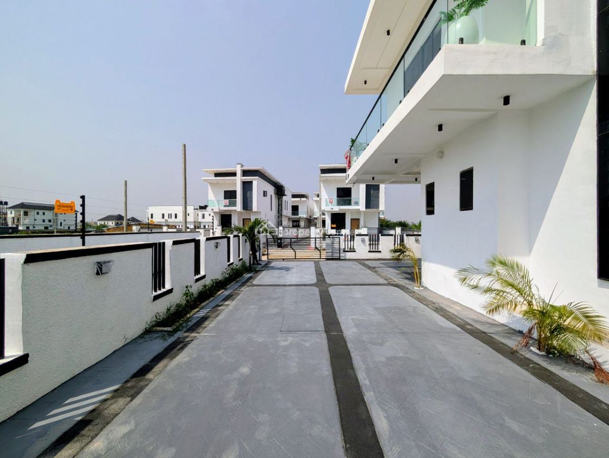 Brand New 5 Bed Detached Duplex with Pool, Bq & Consent, Lekki Atlantic Gardens Estate, General Paints, Ajah, Lagos, Detached Duplex for Sale