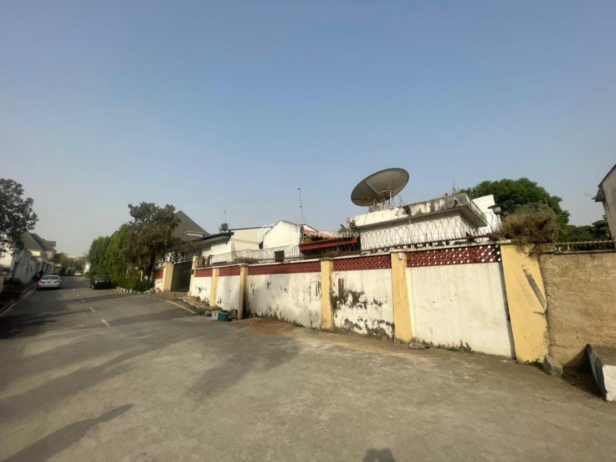 Bungalow Sitting on 1400sqm Cofo, in a Close, Serene Neighborhood, Maitama District, Abuja, Land for Sale