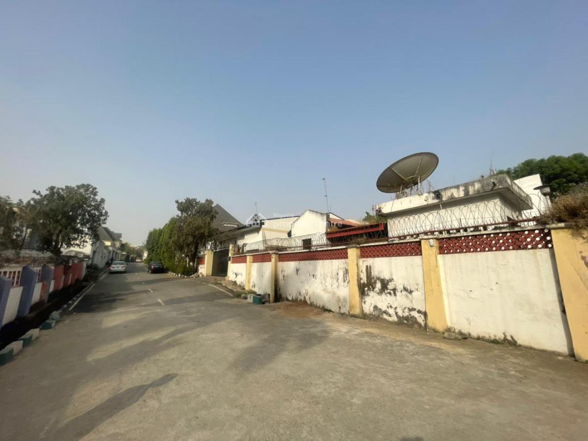 Bungalow Sitting on 1400sqm Cofo, in a Close, Serene Neighborhood, Maitama District, Abuja, Land for Sale