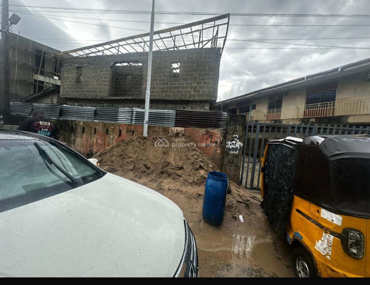 Unfinished Spacious One Bedroom Flat, Balogun, Ikeja, Lagos, Mini Flat (room and Parlour) for Sale