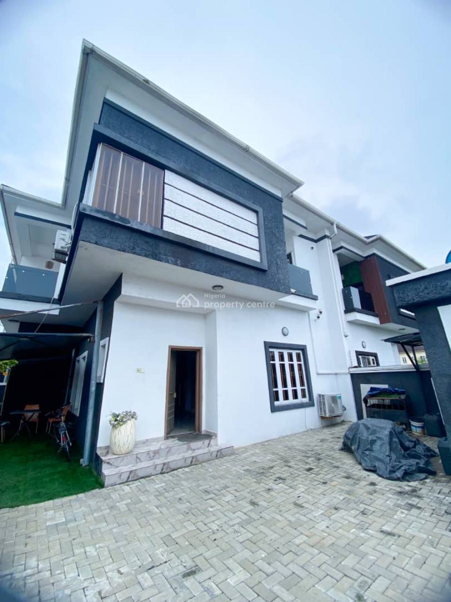 4 Bedroom Semi Detached Duplex, Silicone Ville Estate, Ologolo, Lekki, Lagos, Semi-detached Duplex for Rent