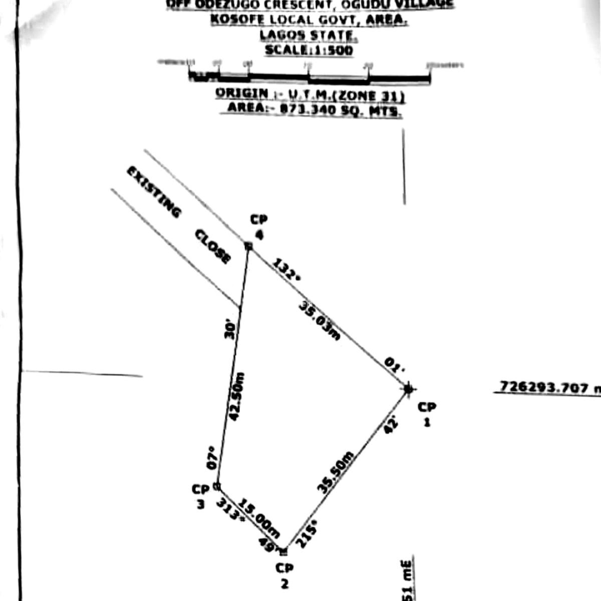 Residential Land  870sqm, Valley Estate, Gra, Ogudu, Lagos, Residential Land Joint Venture