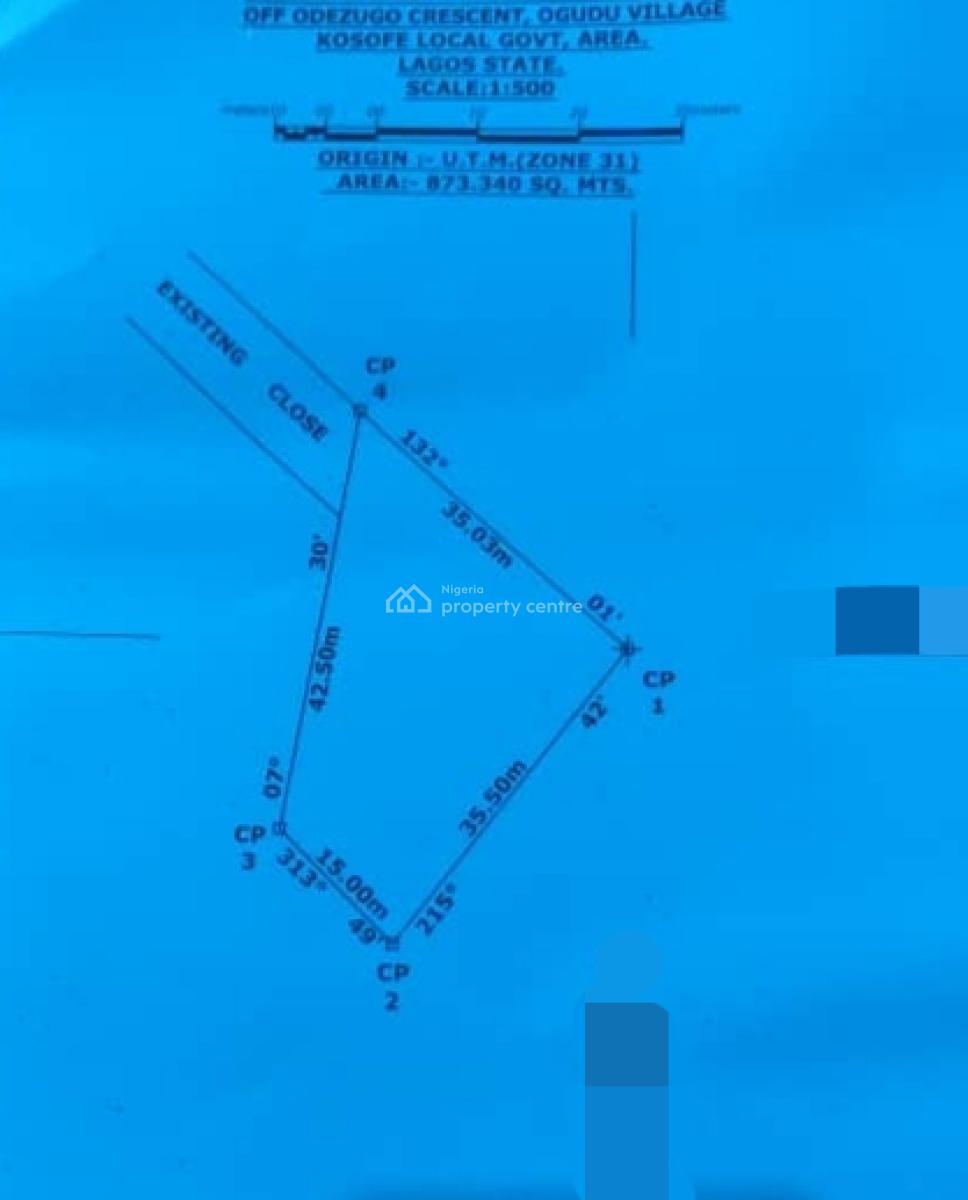 Residential Land  870sqm, Valley Estate, Gra, Ogudu, Lagos, Residential Land Joint Venture