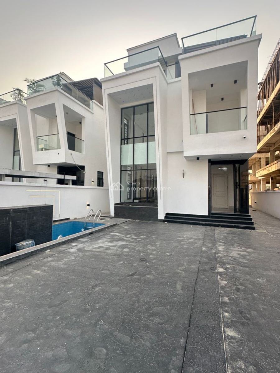 Contemporary 5-bedroom Detached Duplex, Phase 1, Lekki, Lagos, Detached Duplex for Sale
