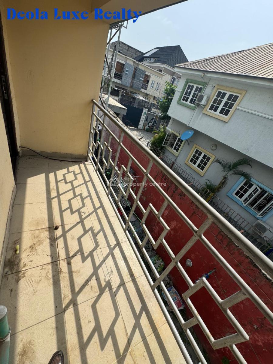 a Nice and Spacious 3 Bedroom Apartment with Balcony, Ologolo, Lekki, Lagos, Flat / Apartment for Rent