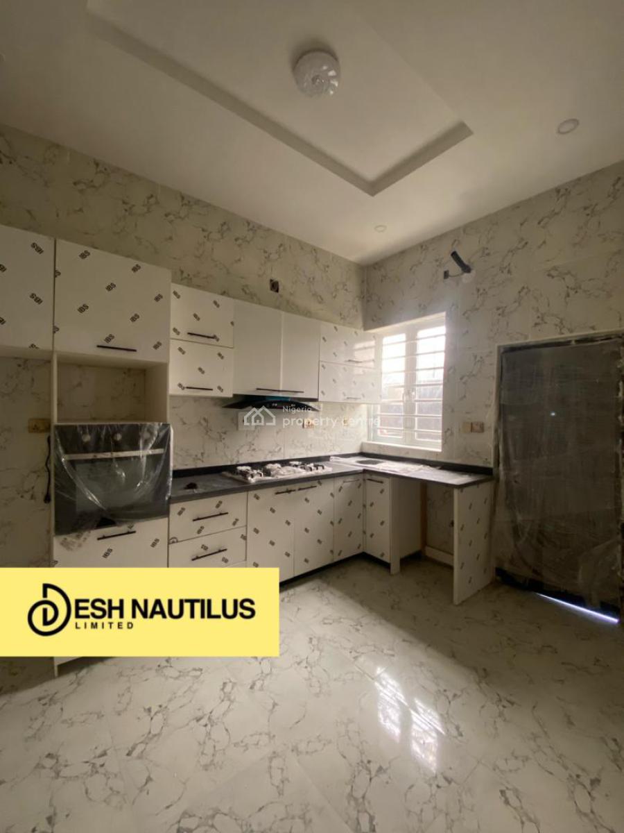 Contemporary 3 Bedroom Terrace Duplex with Bq, Ikota, Lekki, Lagos, Terraced Duplex for Sale