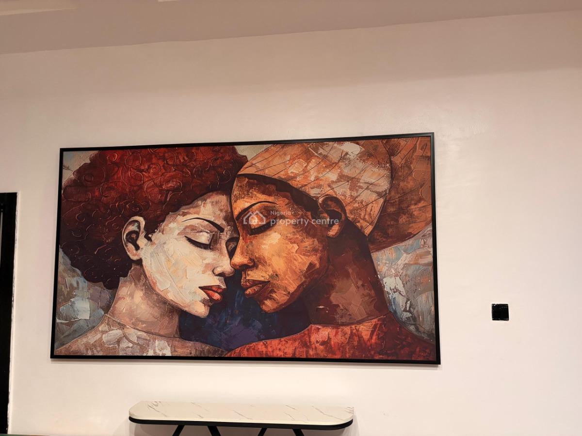 Self Serviced Fully Furnished 4 Bedroom Terrace with 5kva Solar, Ikota Villa Estate, Ikota, Lekki, Lagos, Terraced Duplex for Rent