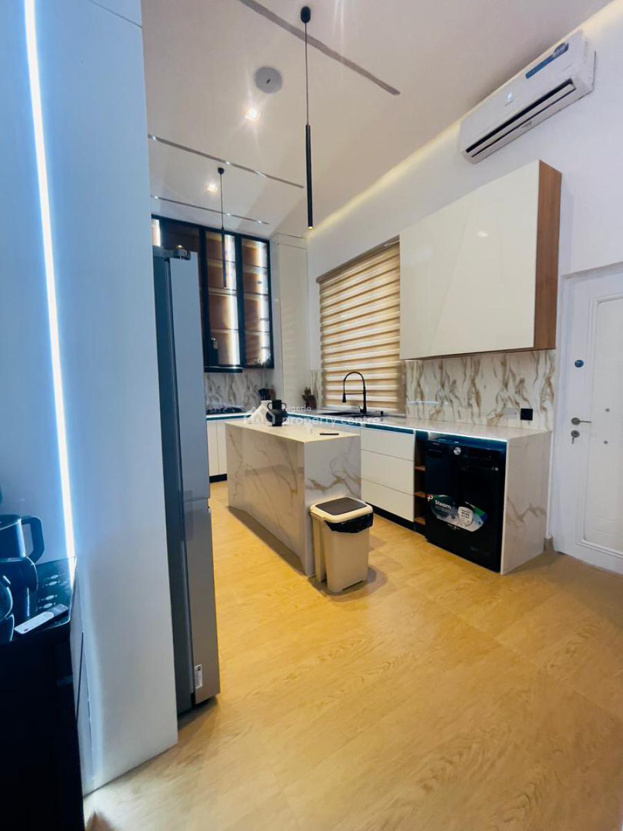 Fully Furnished  4 Bed Fully  Detached Duplex with Bq, Swim Pool, Ajah, Lagos, Detached Duplex for Rent