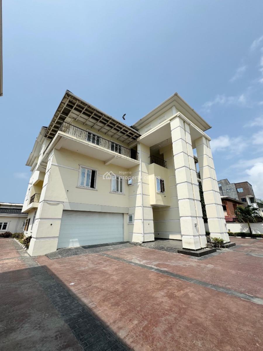 Grand Luxury Mansion 8-bedroom Mansion with Pool, Gym & Cinema - Lekki, Lekki Phase 1, Lekki, Lagos, Detached Duplex for Sale
