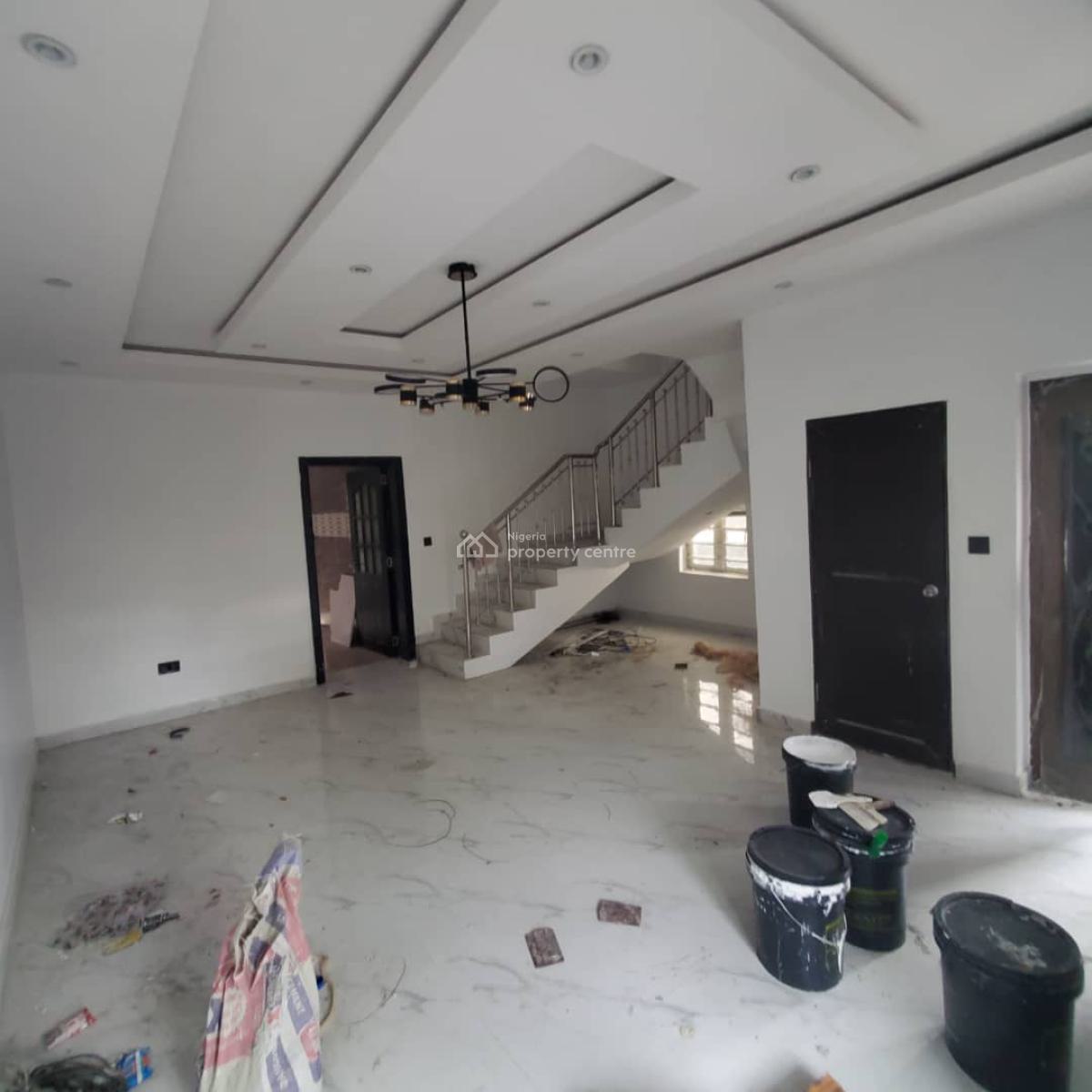 3 Bedroom Duplex with Bq, Sangotedo Ajah, Sangotedo, Ajah, Lagos, Terraced Duplex for Rent