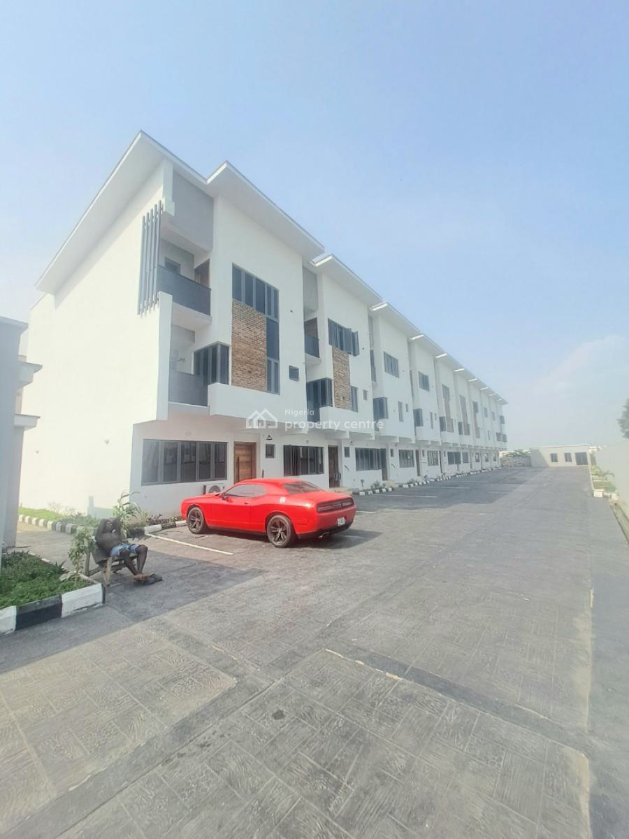 Newly Built 4 Bedroom Terrace with Bq and Pool, Off Admiralty, Lekki, Lagos, Terraced Duplex for Rent