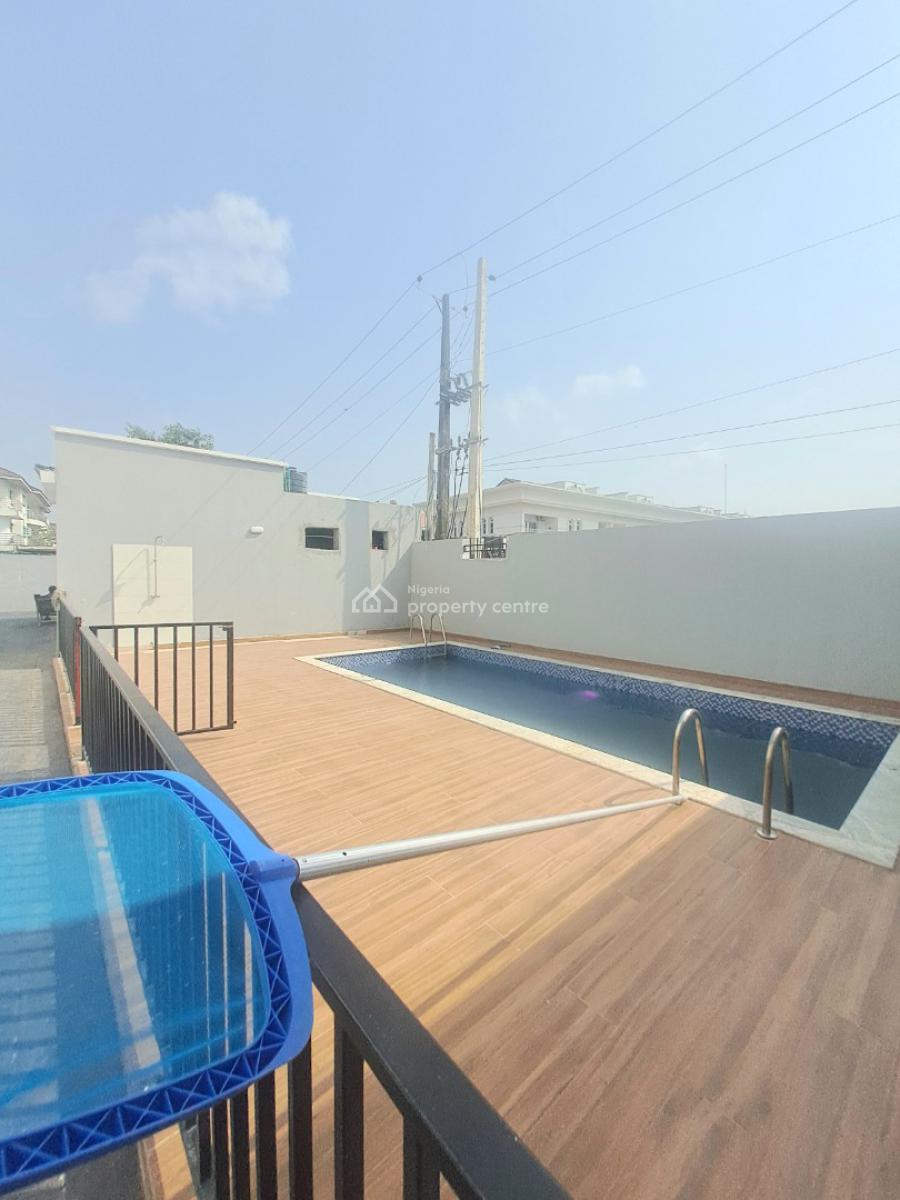 Newly Built 4 Bedroom Terrace with Bq and Pool, Off Admiralty, Lekki, Lagos, Terraced Duplex for Rent