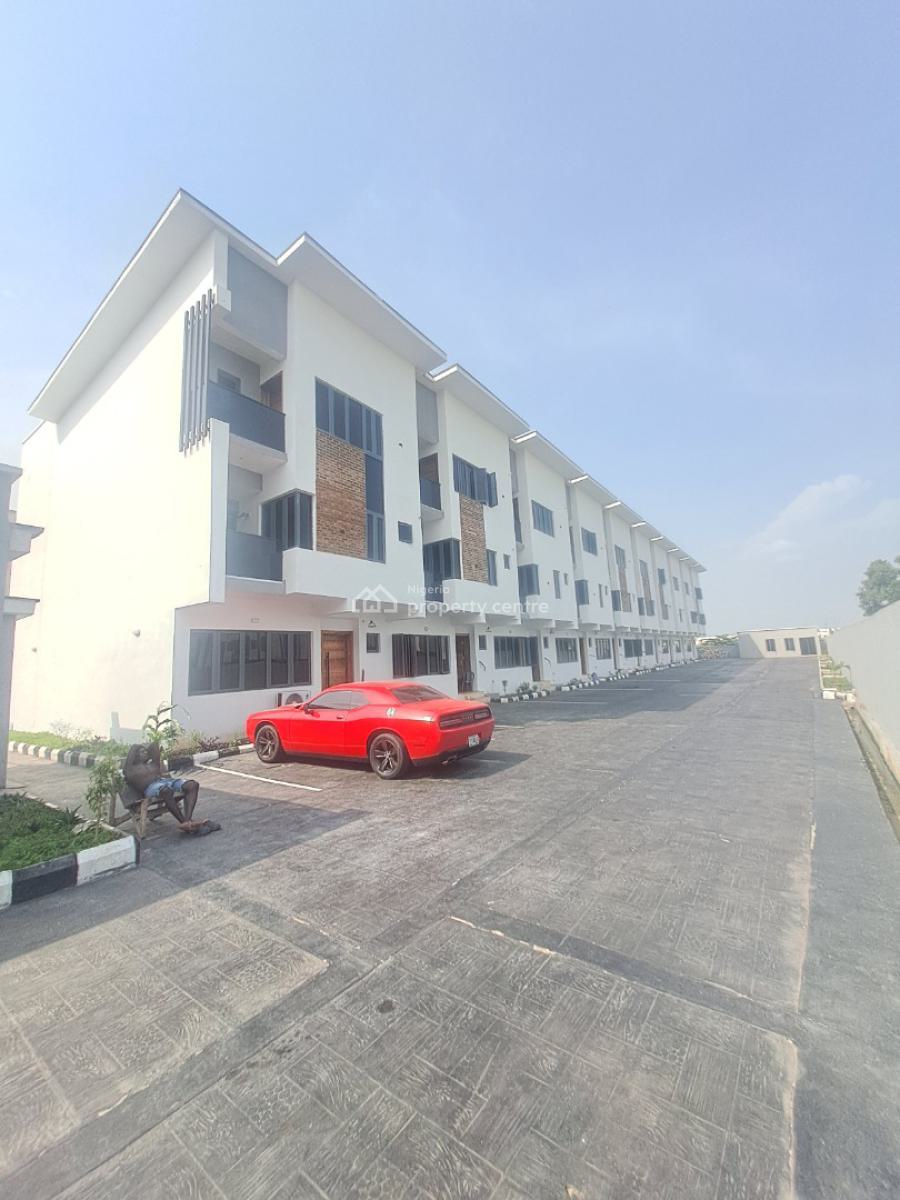 Newly Built 4 Bedroom Terrace with Bq and Pool, Off Admiralty, Lekki, Lagos, Terraced Duplex for Rent