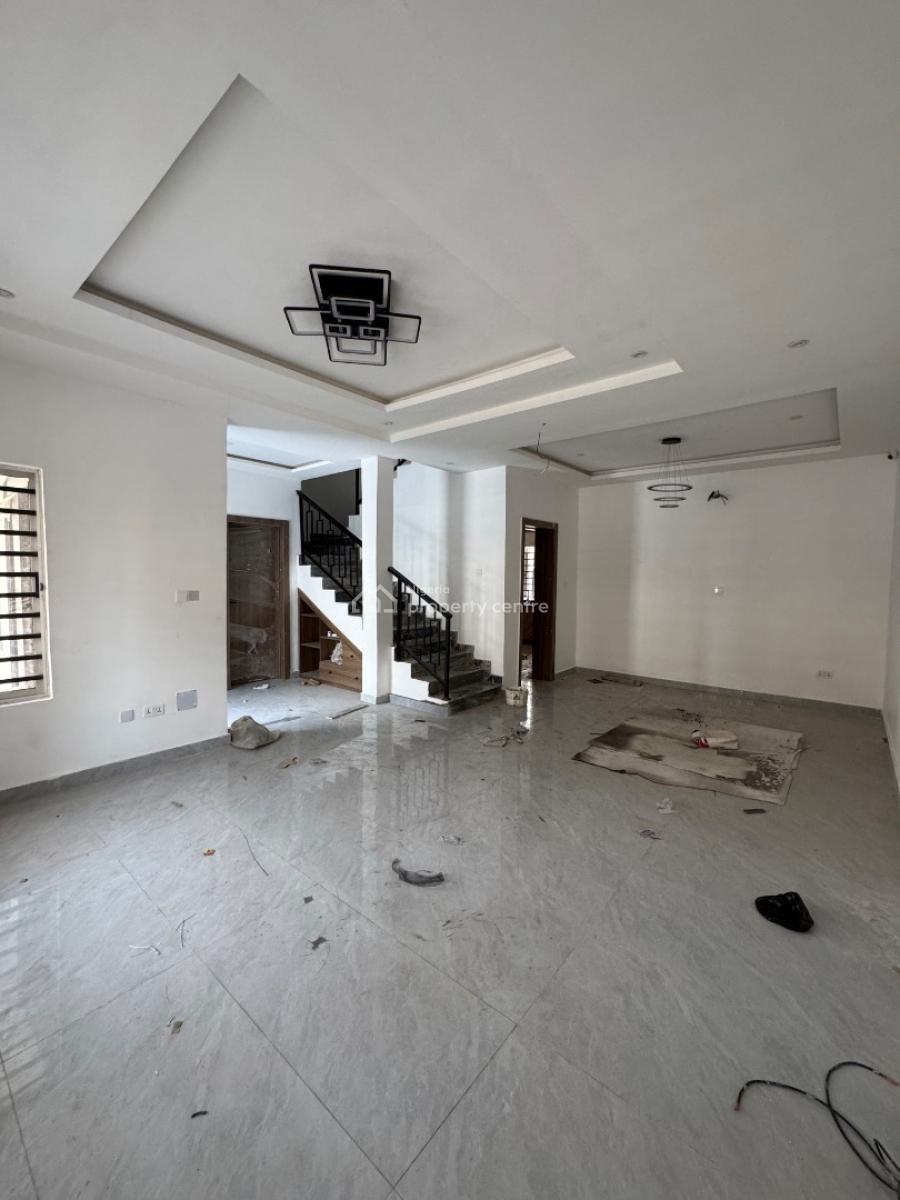 Brand New Spacious 4 Bedroom Terrace Duplex + Bq, Fitted Kitchen, Off Admiralty Way, Lekki Phase 1, Lekki, Lagos, Terraced Duplex for Rent
