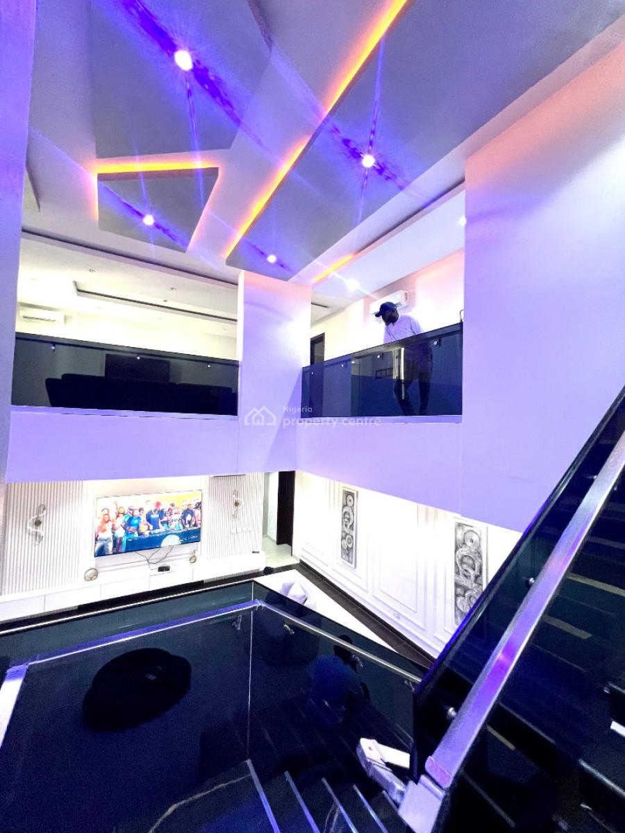 Luxurious Fully Furnished 4 Bedroom Maisonette  Serviced with Bq, Off 3rd Avenue, Banana Island, Ikoyi, Lagos, Terraced Duplex for Rent