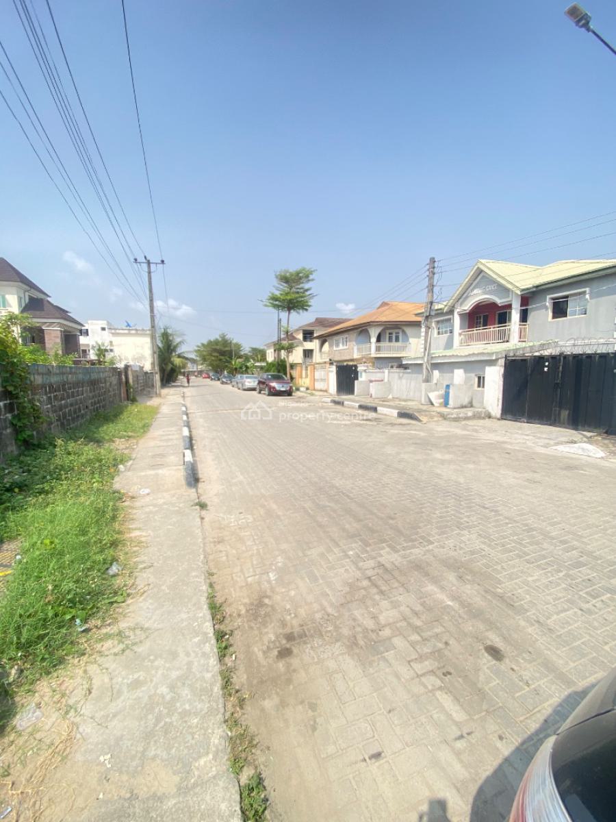670sqm Fenced and Gated Land, Atlantic View Estate New Road Chevron, Lekki, Lagos, Residential Land for Sale
