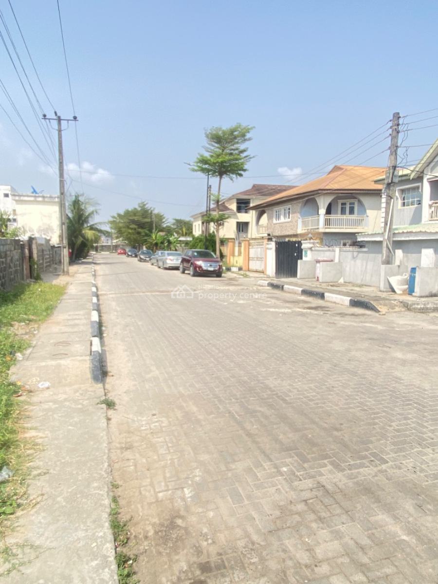 670sqm Fenced and Gated Land, Atlantic View Estate New Road Chevron, Lekki, Lagos, Residential Land for Sale