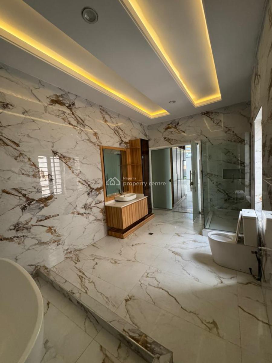 5 Bedroom Duplex with Bq, Off Domino Pizza, Agungi, Lekki, Lagos, Semi-detached Duplex for Rent