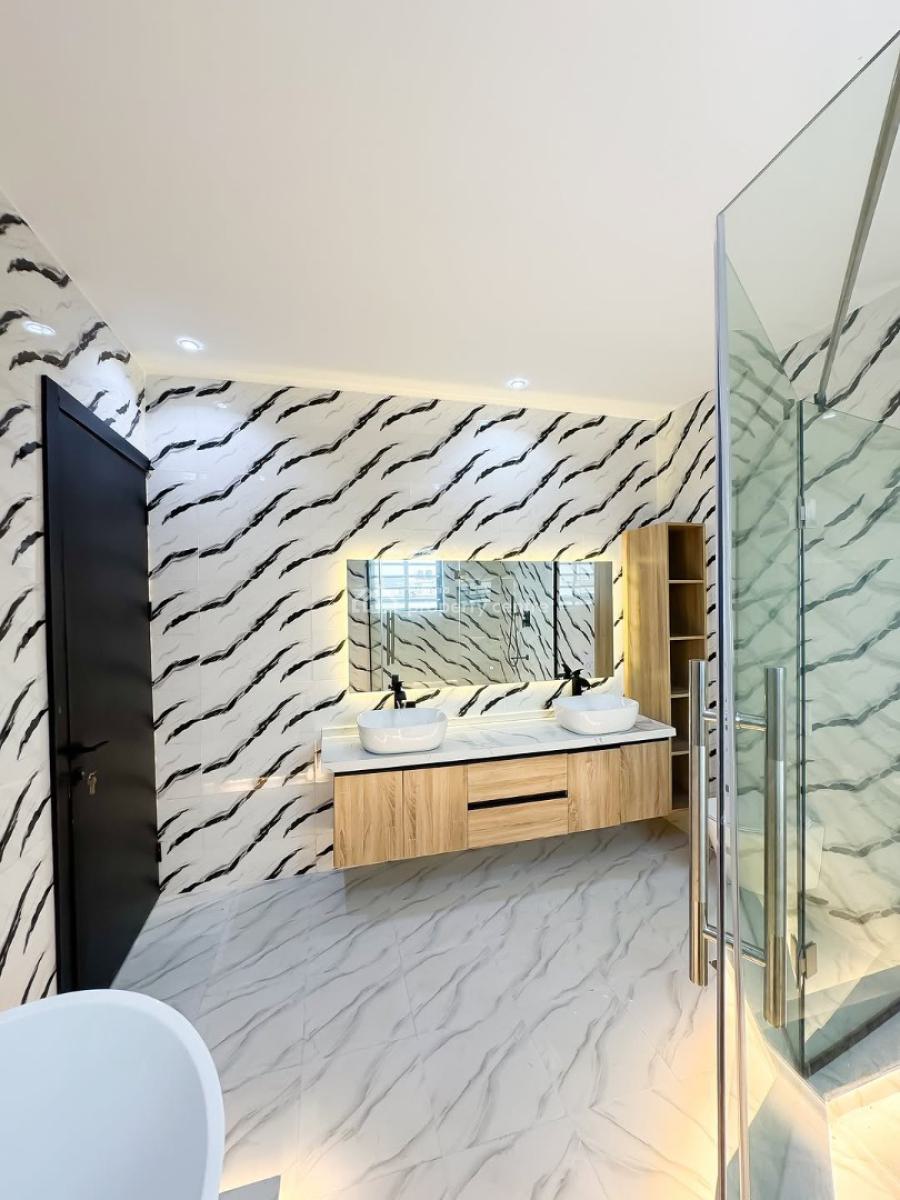 5 Bedroom Semi Detached Duplex with Open Rooftop, Sitting on Two Floors, Peninsula Garden, Sangotedo, Ajah, Lagos, Semi-detached Duplex for Sale