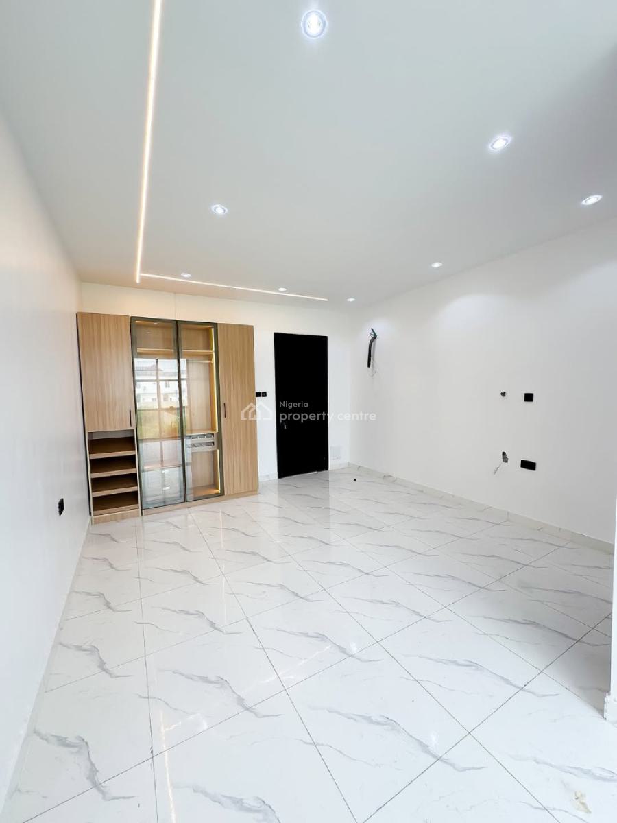 5 Bedroom Semi Detached Duplex with Open Rooftop, Sitting on Two Floors, Peninsula Garden, Sangotedo, Ajah, Lagos, Semi-detached Duplex for Sale