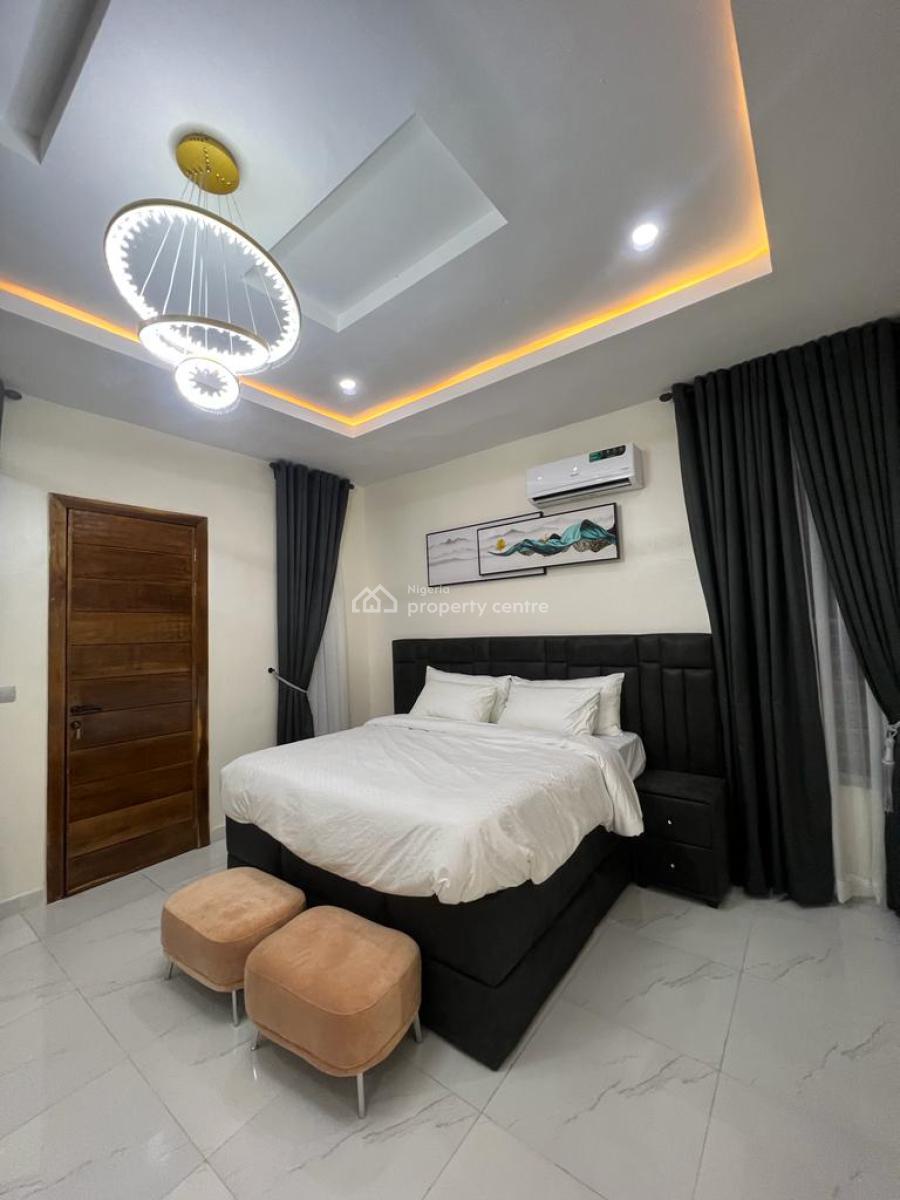 Tastefully Finished 4 Bedroom Terrace House with Bq, Ikota Gra Estate, Lekki, Lagos, Terraced Duplex for Rent