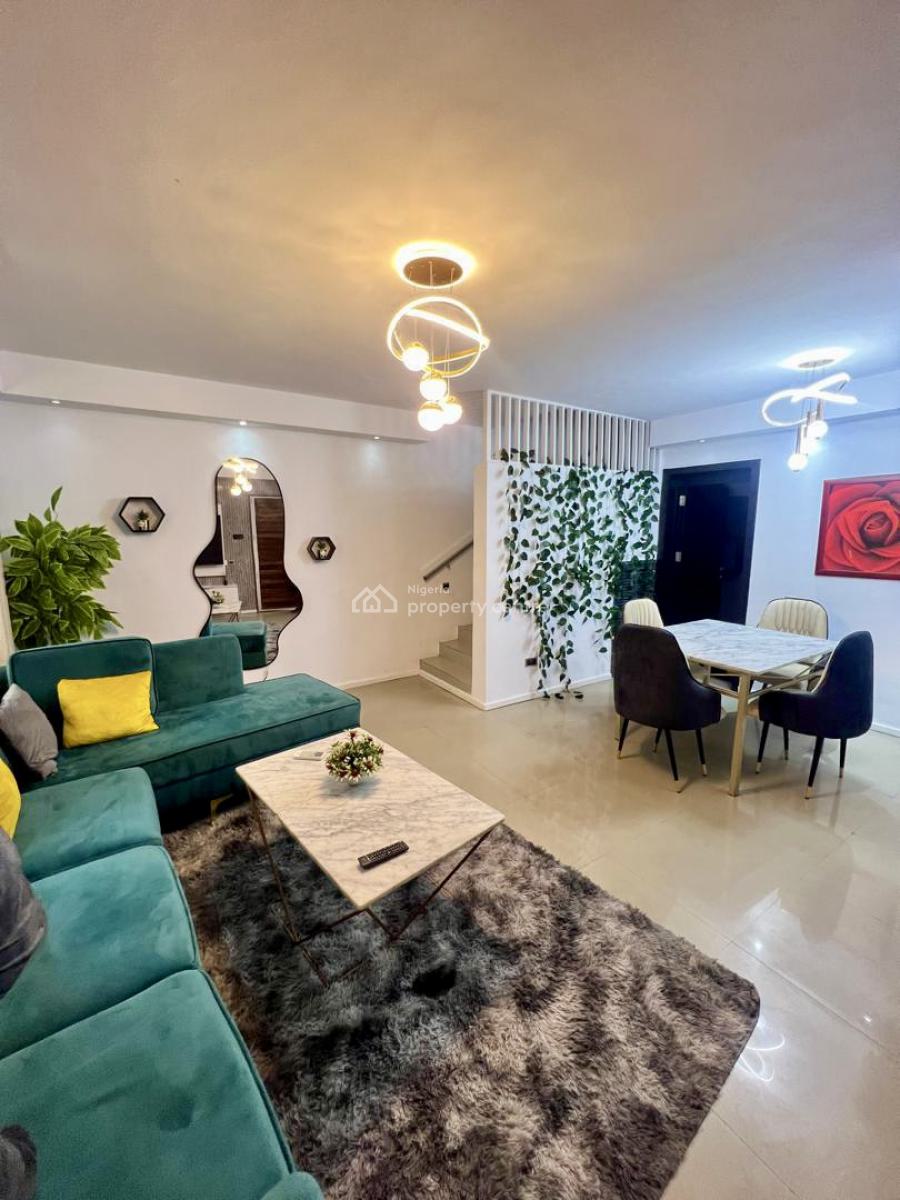 Elegant 3-bedroom Maisonette with Installed Inverter, Lekki Phase 1, Lekki, Lagos, Flat / Apartment for Rent