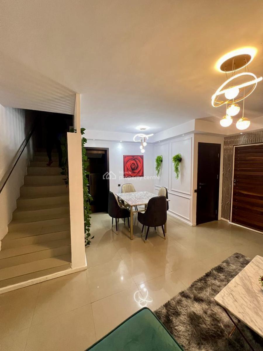Elegant 3-bedroom Maisonette with Installed Inverter, Lekki Phase 1, Lekki, Lagos, Flat / Apartment for Rent