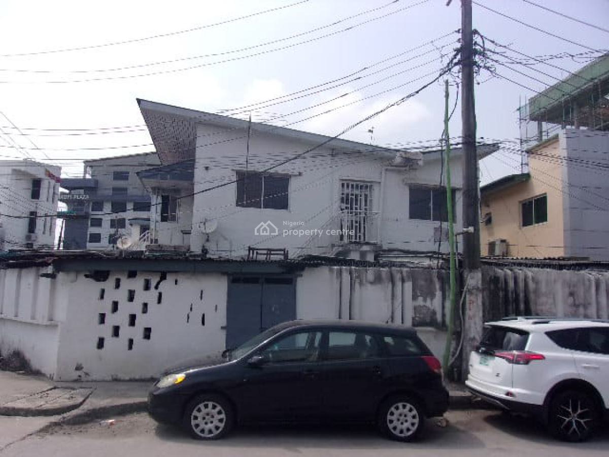 Detached House with 2-flat Viable for Kinds Commercial, South West, Ikoyi, Lagos, Office Space for Rent