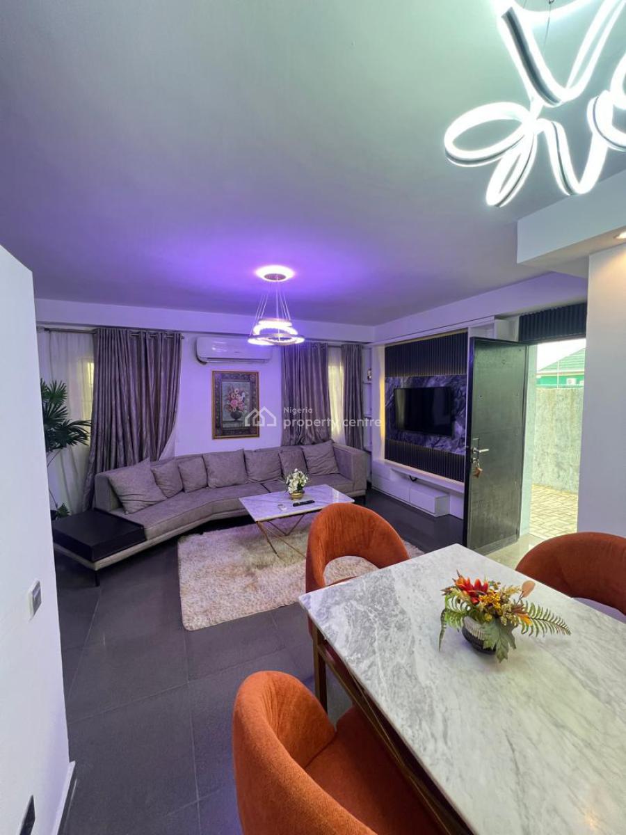 Fully Furnished 3-bedroom Maisonette with Installed Inverter, Lekki Phase 1, Lekki, Lagos, Flat / Apartment for Rent