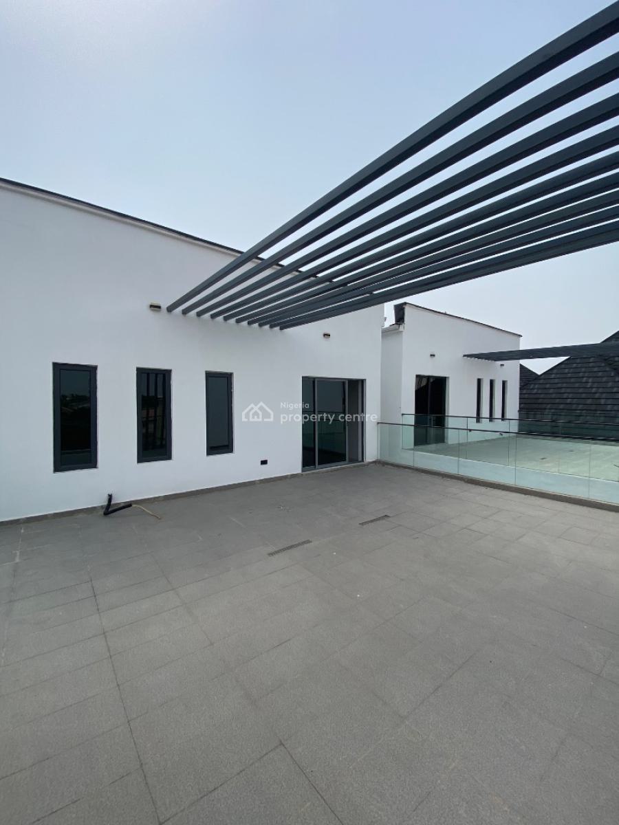 Newly Built 5 Bedroom Duplex with Rooftop Terrace, Ikota, Lekki, Lagos, Detached Duplex for Sale