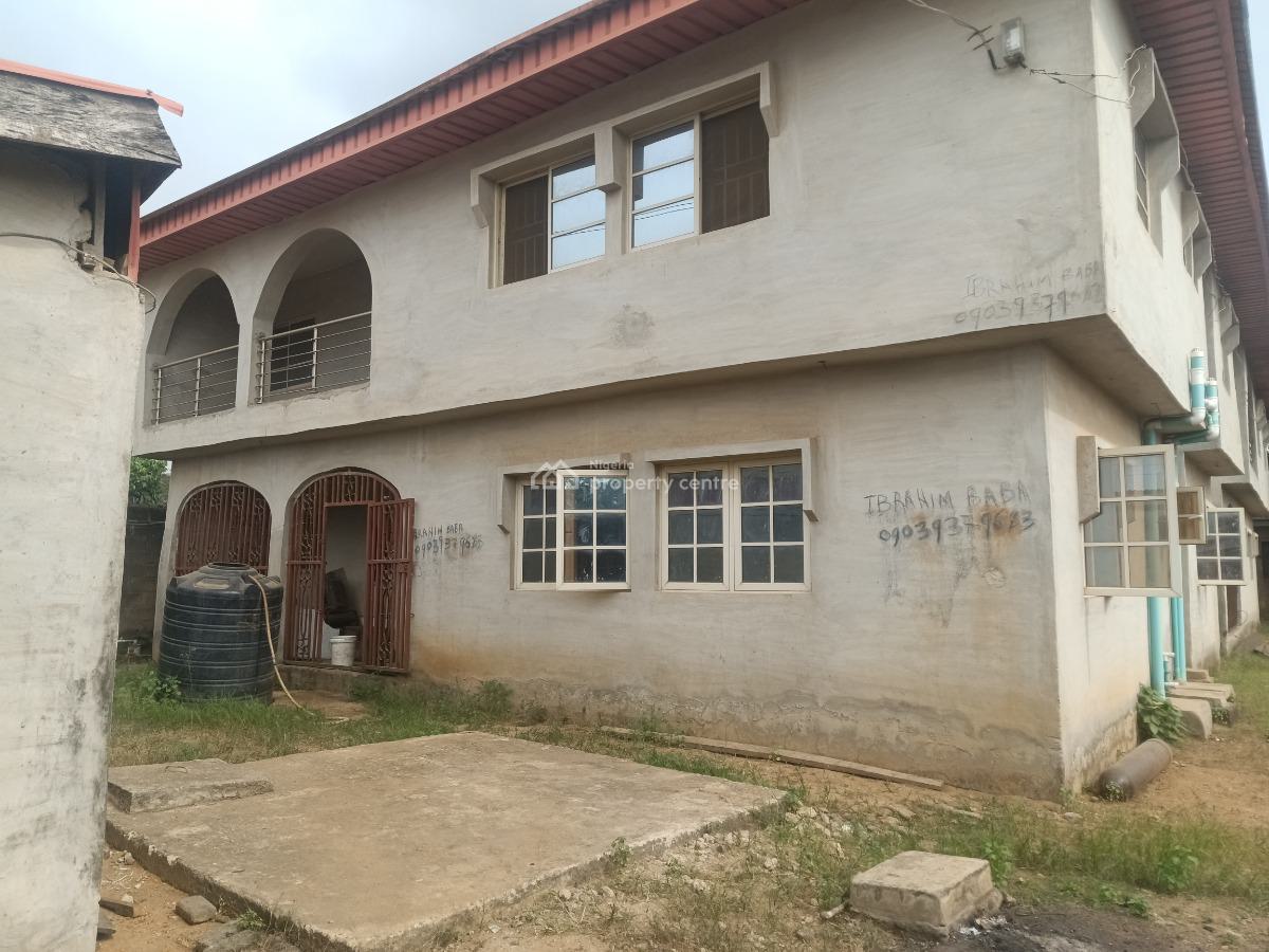 Block of Six Big Flats, Off a I T Road, Kola, Alagbado. Abule Egba Area of Lagos., Alagbado, Ifako-ijaiye, Lagos, Block of Flats for Sale