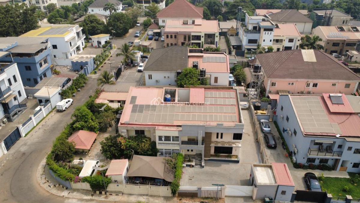 Perfectly Positioned 4 Beds Semi Detached Duplex + Bq Space, Off Ademola Adetokunbo Crescent, Wuse 2, Abuja, Office Space for Sale