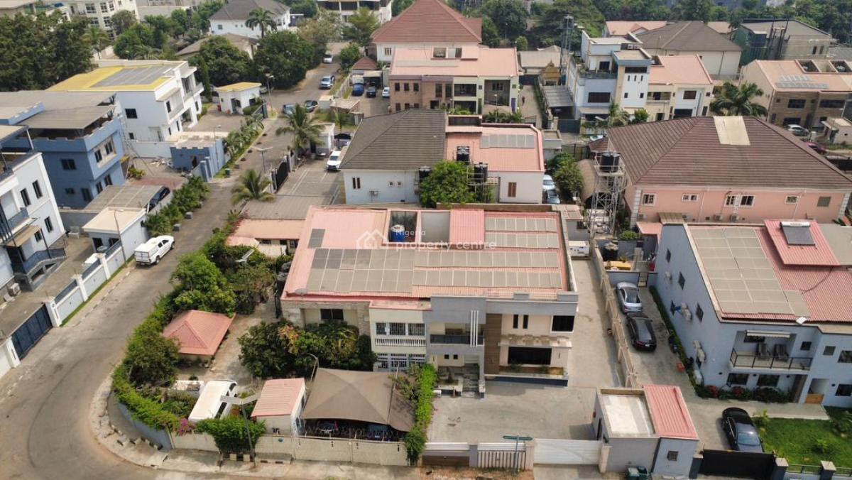 Perfectly Positioned 4 Beds Semi Detached Duplex + Bq Space, Off Ademola Adetokunbo Crescent, Wuse 2, Abuja, Office Space for Sale