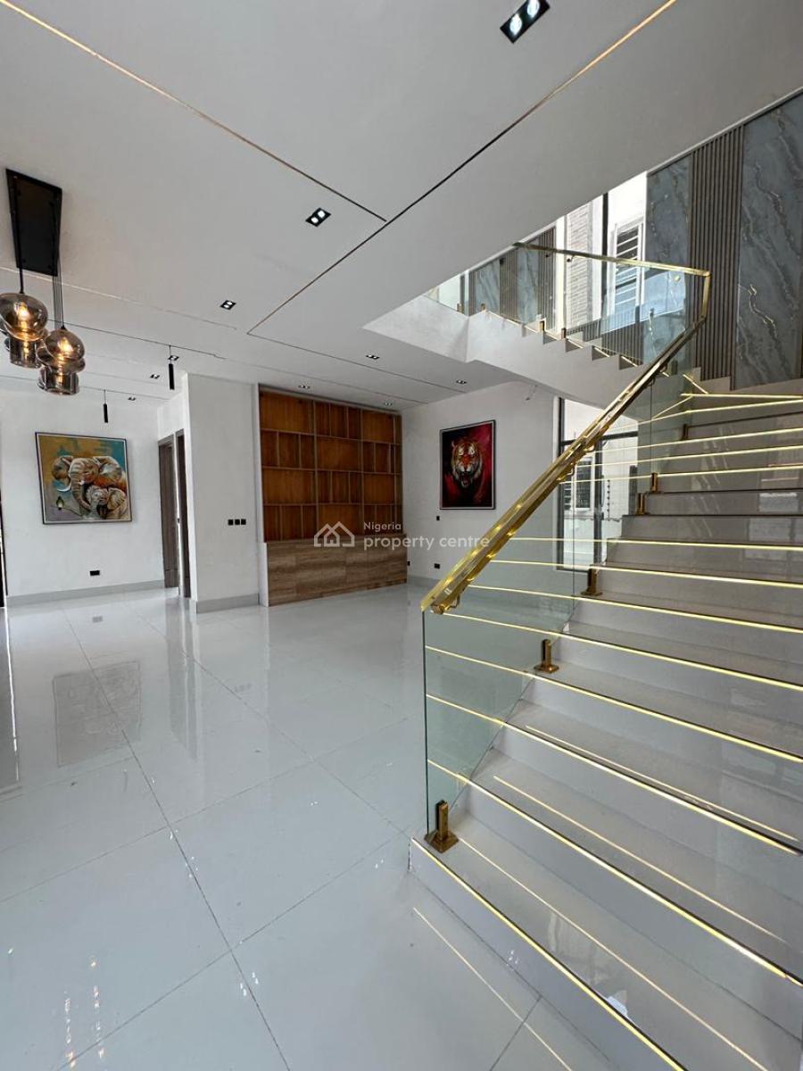 Gigantic 5 Bedroom Detached Duplex with Bq,pool in a Secure Estate, Chevron, Lekki, Lagos, Detached Duplex for Sale