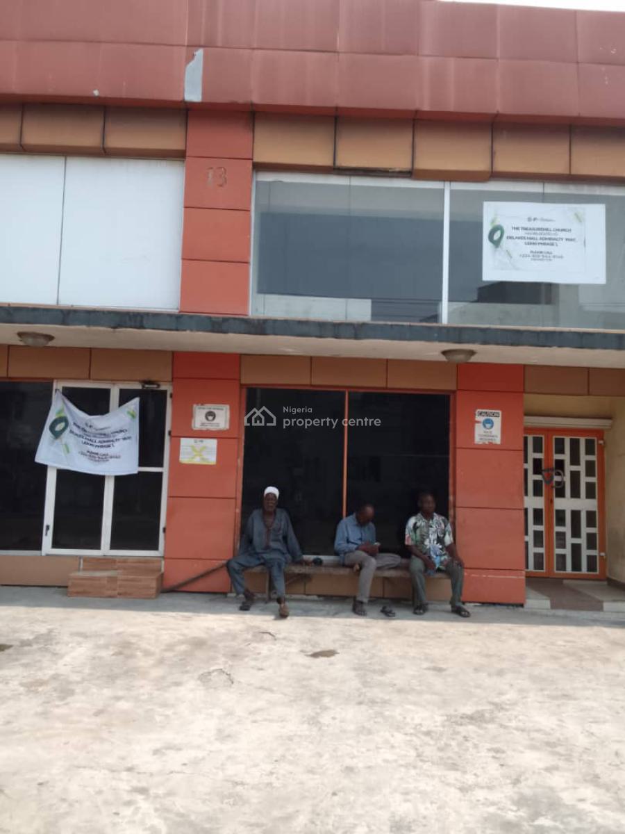 Open Office Plan One-storey Building, Keffi, Ikoyi, Lagos, Office Space for Rent