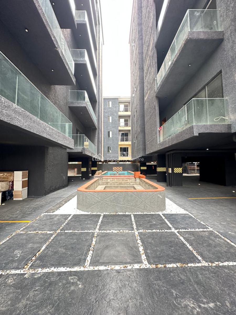 Outstanding 2 Bedroom Apartment with Elevator, Pool in a Secure Estate, Ikate, Lekki, Lagos, Flat / Apartment for Sale