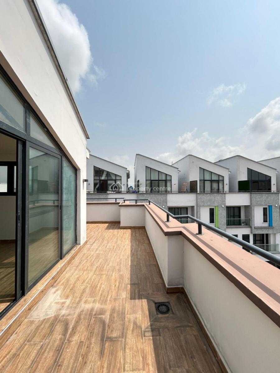 5bedroom Terrace Duplex in a Secured Estate, Lekki Phase 1, Lekki, Lagos, Terraced Duplex for Rent