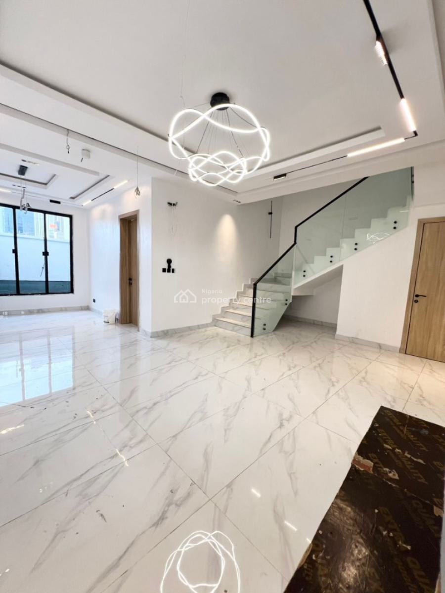 Contemporary Luxury 4 Bedroom Smart Terrace Duplex, Lekki Phase 1, Lekki, Lagos, Terraced Duplex for Sale