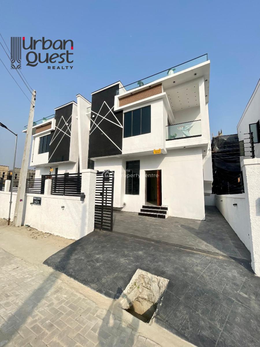 4 Bedroom Semi Detached Duplex with a Bq, Ajah, Lagos, Semi-detached Duplex for Sale