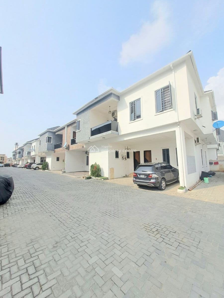 Well Built 4 Bedroom Terrace Duplex in a Gated Estate, Orchid Close to Epe Express Way, Lekki, Lagos, Terraced Duplex for Rent