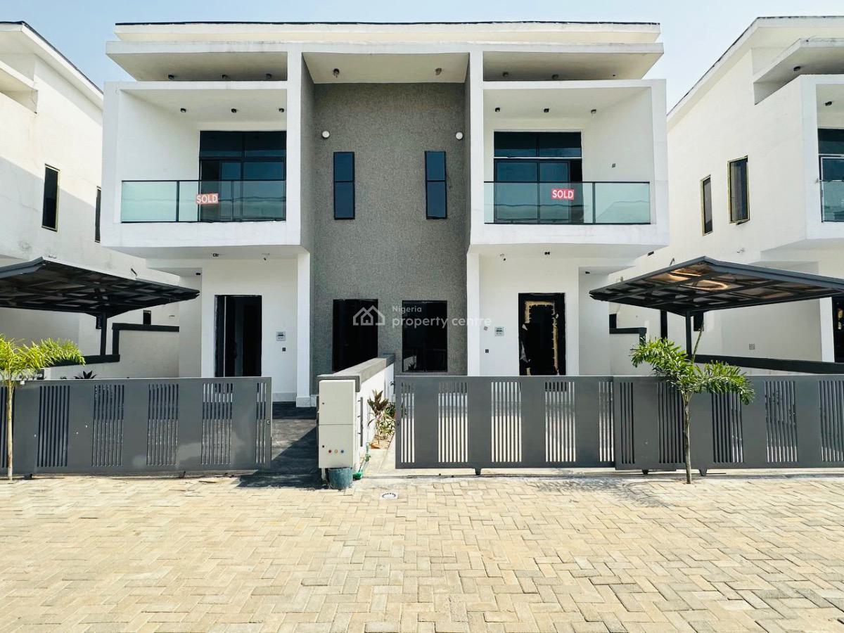 Brand New Exquisite Luxury 4 Bedroom Semi Detached Duplex, Lekki, Lagos, Semi-detached Duplex for Rent
