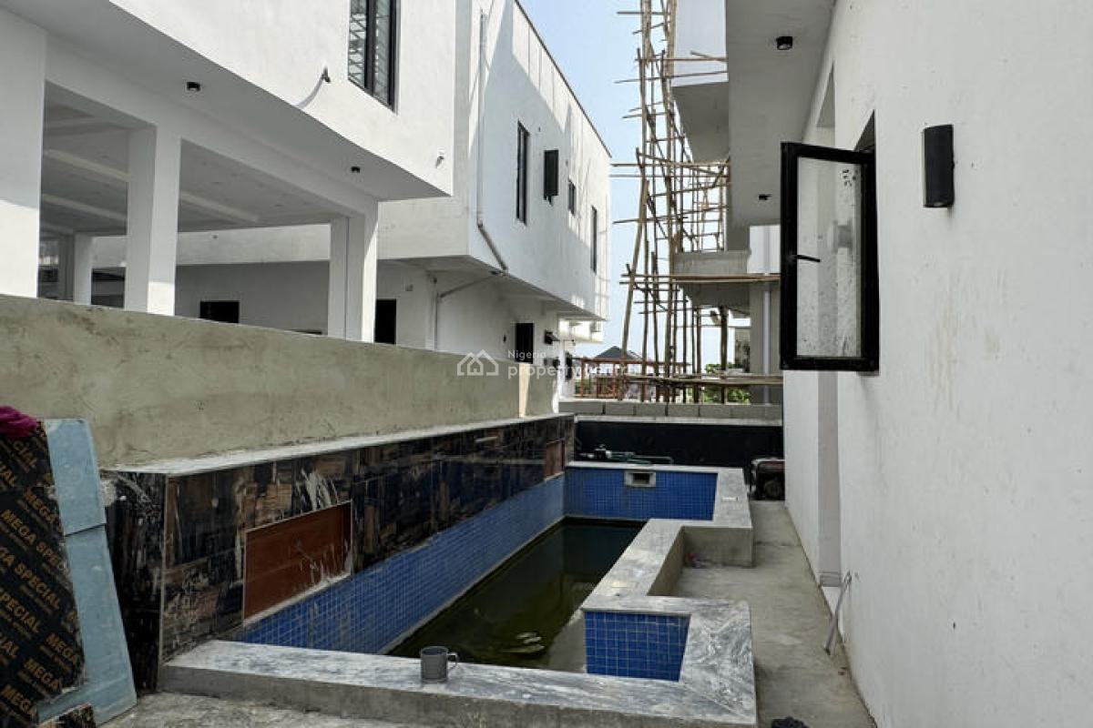 Well Finished 5 Bedroom Detached House with Swimming Pool and Bq, Megamound Estate, Lekki, Lagos, Detached Duplex for Sale