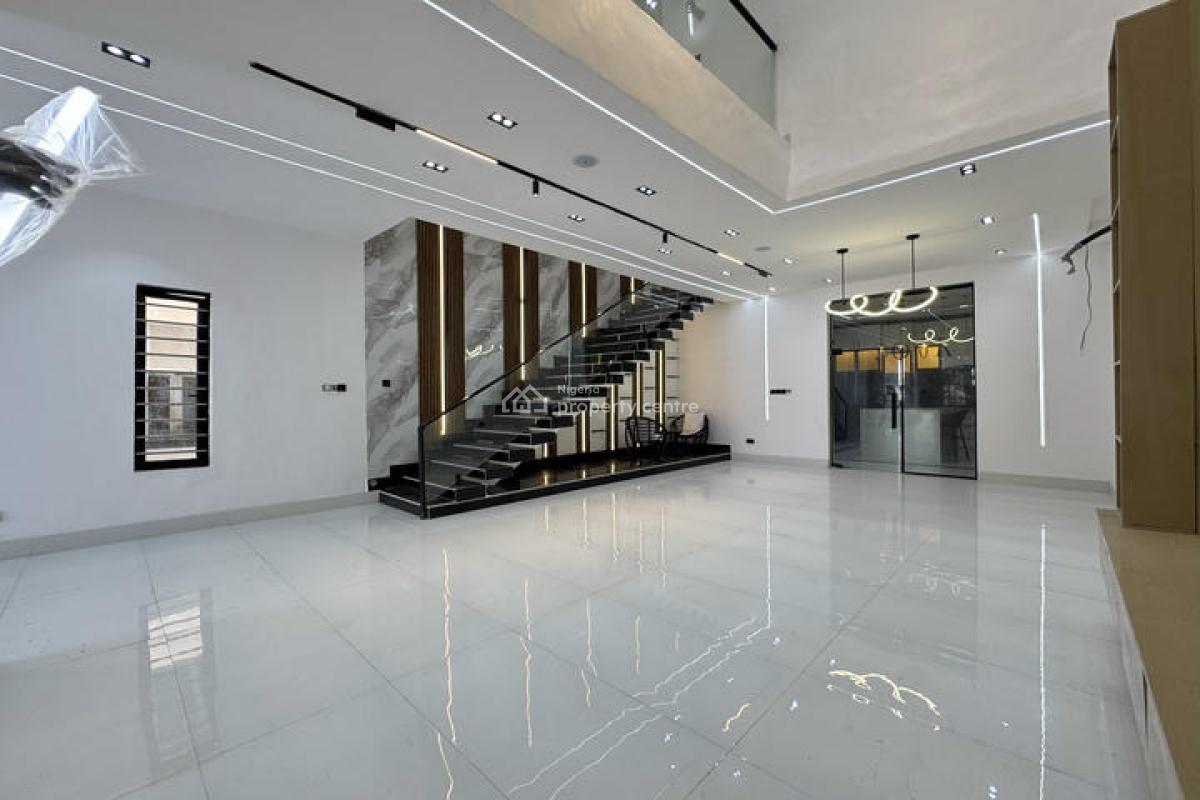 Stunning 5 Bedroom Detached House with Swimming Pool, Gym and Bq, Thomas Estate, Ajah, Lagos, Detached Duplex for Sale