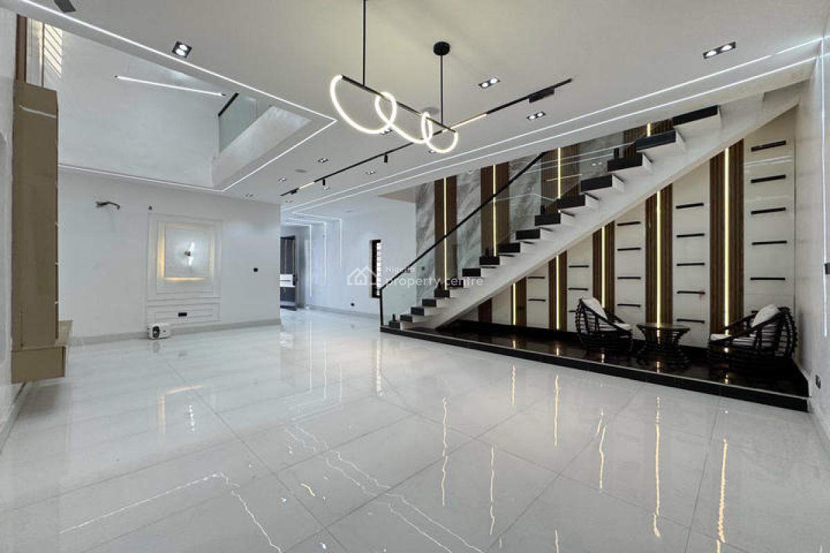 Stunning 5 Bedroom Detached House with Swimming Pool, Gym and Bq, Thomas Estate, Ajah, Lagos, Detached Duplex for Sale